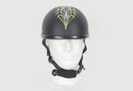 Green Machine Novelty Motorcycle Helmet - Tribal Design