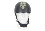 Yellow Sun Grazer Novelty Motorcycle Helmet