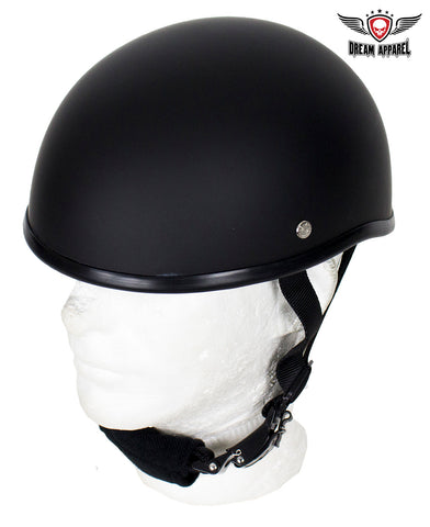 SOA Style Flat Black Novelty Beanie Helmet