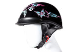 DOT Approved Helmet With Tribal Butterfly