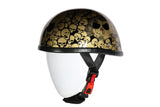 Gold Boneyard Eagle Novelty Helmet with Skulls