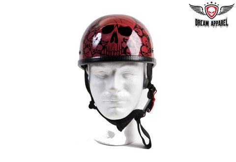 Wine Eagle Novelty Helmet with Skulls