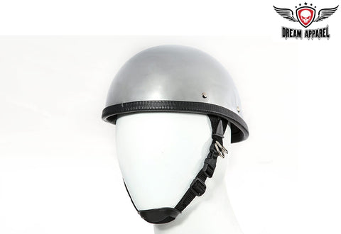 Classic Shiny Chrome Eagle Novelty Motorcycle Helmet