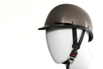 Black Chrome Jockey Hawk Shiny Novelty Helmet