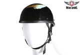 Eagle Shiny Novelty Motorcycle Helmet With U.S.A Flag & Eagle Design