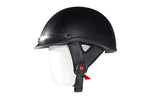 Leather Covered Novelty Motorcycle Helmet