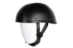 Leather Covered Eagle Style Novelty Motorcycle Helmet