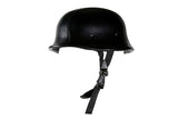 Leather Cover German Style Novelty Motorcycle Helmet
