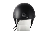 Flat Black DOT Approved Motorcycle Helmet