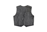 Toddler Kids Plain Leather Vest