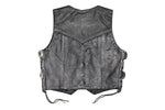 Toddler Kids Vest With Side Laces & Concho