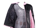 Womens Leather Jacket With Pink
