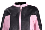 Womens Leather Jacket With Pink