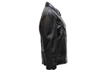 Women's Motorcycle Jacket With Braided Front & Back