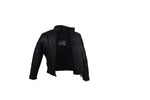 Women's Leather Racer Jacket With One Airvent On The Back