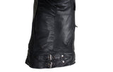 Women's Black Lambskin Jacket with Concealed Carry Pockets