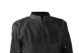 Womens Textile Jacket With Air Vents On Sleeves