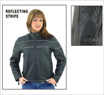 Women Soft Leather Motorcycle Jacket