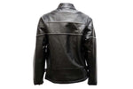 Womens Leather Jacket With Multi Pockets