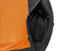 Womens Longer Cut Distressed Brown Cowhide Leather Motorcycle Vest