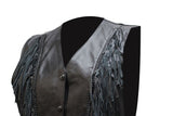 Womens Leather Vest With Lining