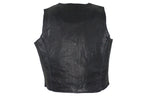 Womens Classic Leather Vest