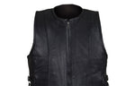 Women's Leather Tactical Motorcycle Vest