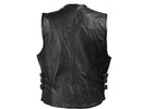 Women's Leather Tactical Motorcycle Vest