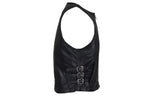 Women's Leather Tactical Motorcycle Vest