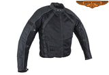 Lightweight Nylon & Mesh Motorcycle Jacket