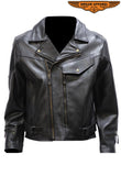 Mens Pistol Pete Motorcycle Jacket With Airvent