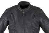Mens Racer jacket With Zippered Cuffs