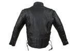 Mens Racer Jacket with Side Laces