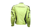 Mens Green Textile Jacket