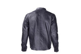 Men's Leather Shirt With Snap On Cuffs