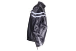 Mens Racer Jacket With Silver Racing Stripes