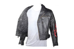 Mens Racer Jacket With Velcro