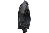 Mens Leather & Textile Motorcycle Jacket