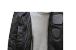 Mens Leather & Textile Motorcycle Jacket