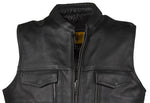 Motorcycle Club Vest With Pockets