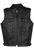 Motorcycle Club Vest With Pockets