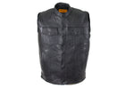 Motorcycle Club Vest With  Zipper