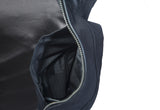 Mens Single Panel Canvas Motorcycle Vest With Gun Pockets