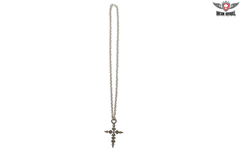 Silver Cross Necklace for Women
