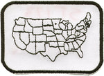 Country Map Patch