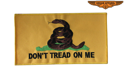 Yellow Gadsden Flag Patch