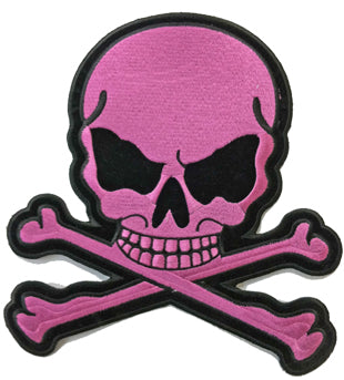 Light Pink Skull  Patch