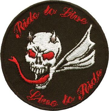 Ride to Live, Live to Ride Patch