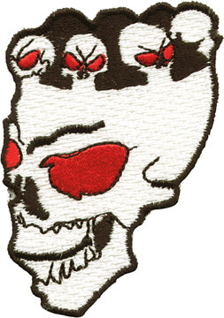 Skull with 4 Small Skulls Patch