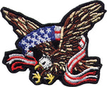 Eagle Wrapped with American Flag Patch